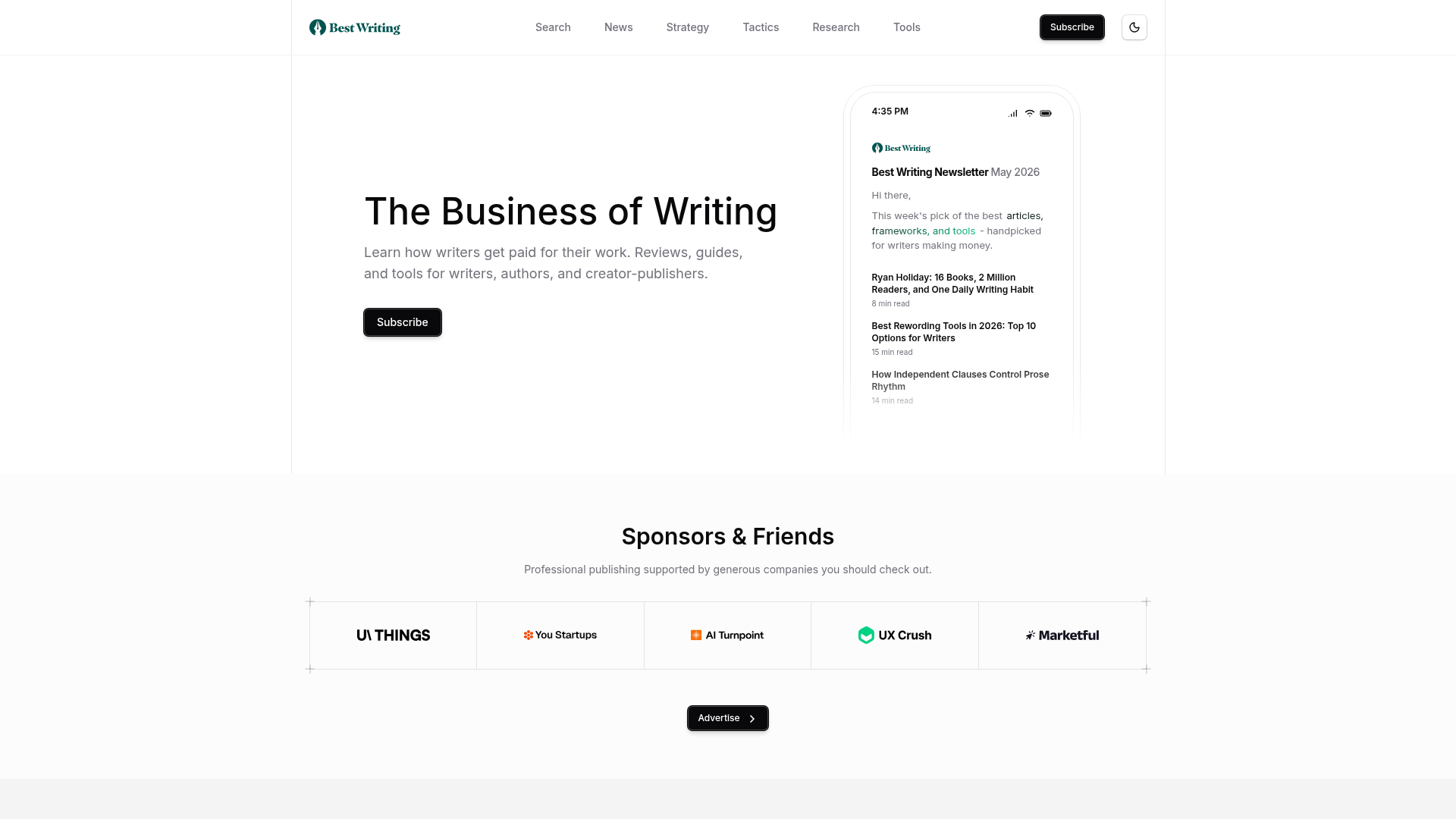 Best Writing